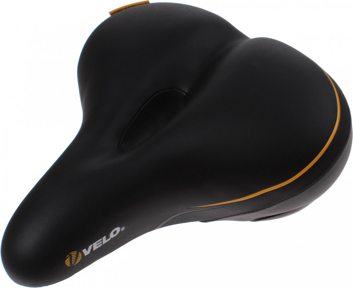 Velo Zadel Plush Tour Memory Foam Dames Zwart
