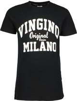 Vingino T-Shirt classic-logo-rnss Zwart