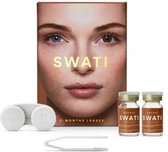 Swati - Coloured Contact Lenses 6 Months - Bronze - makeup - 6 Maanden