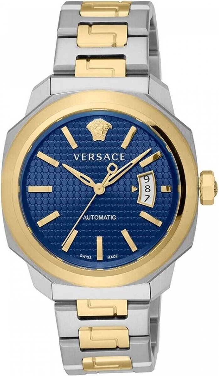 Versace VEAG00222 horloge mannen - Roestvrij Staal - zilver