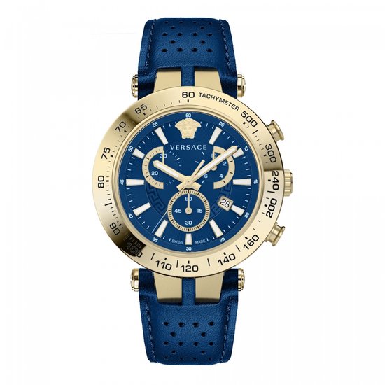 Versace VEJB00322 horloge mannen - Roestvrij Staal - goud