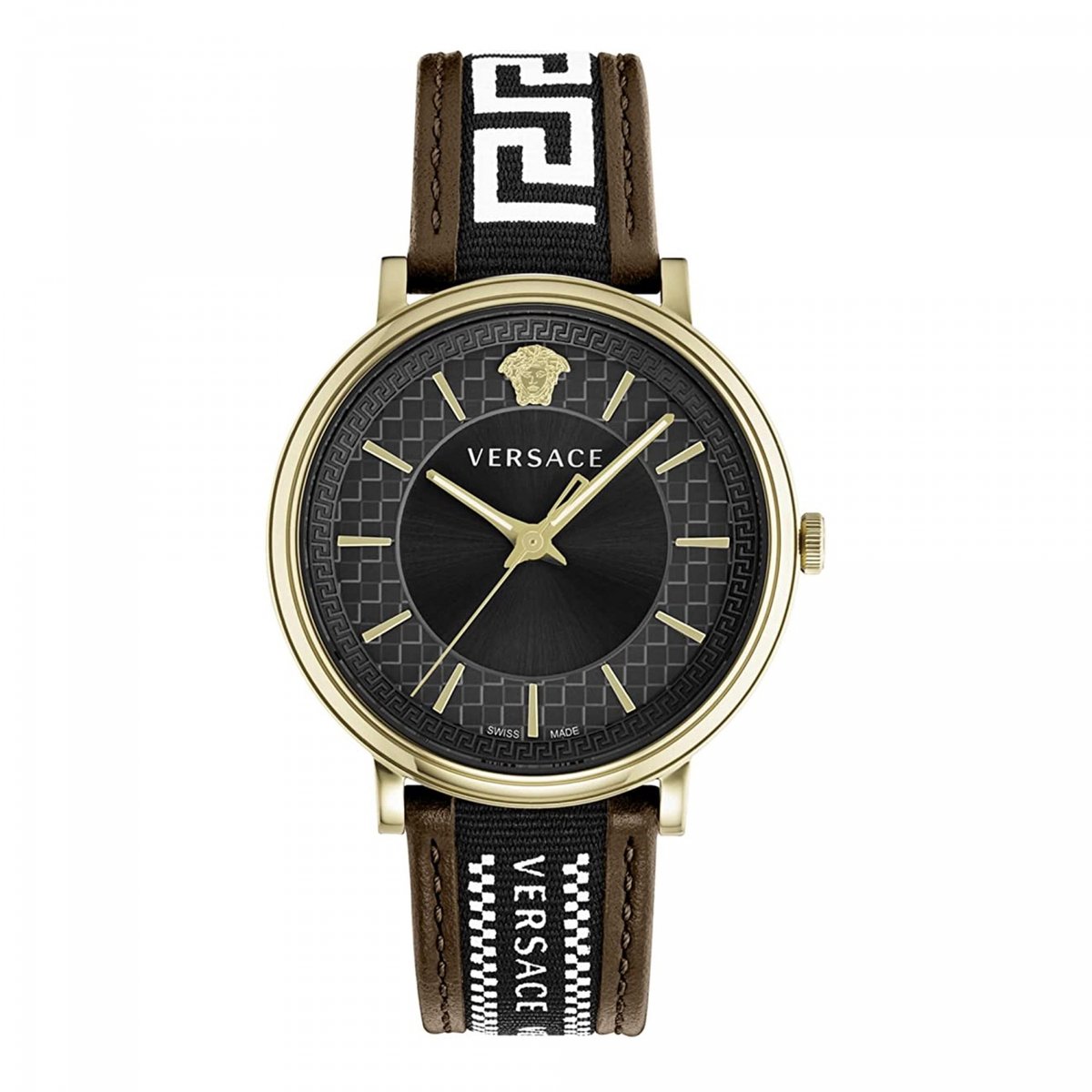 Versace VE5A01721 horloge mannen - Roestvrij Staal - goud