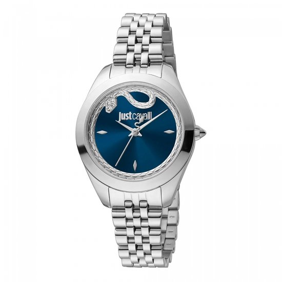 Just Cavalli JC1L210M0255 horloge vrouw - Roestvrij Staal - zilver