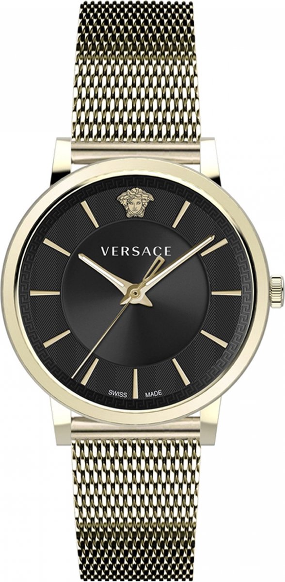Versace VE5A00920 horloge mannen - Roestvrij Staal - goud