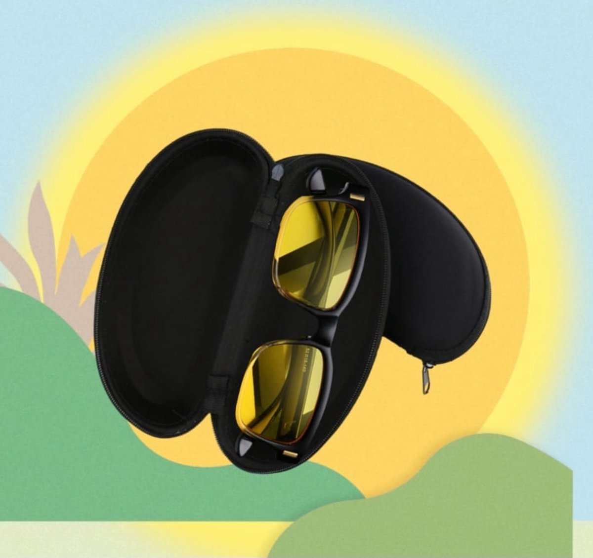 Nachtbril - Overzetbril - Autobril - Geel Getinte Bril - Veilig Rijden -  Avondbril -... | bol.com