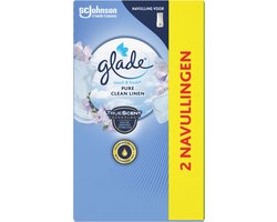 Glade Touch & Fresh Pure Clean Linen twee navullingen 12 x 10ML