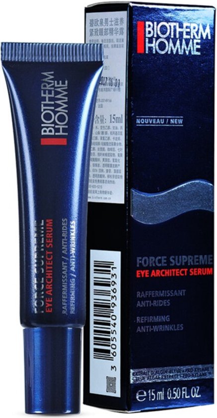 Biotherm - HOMME FORCE SUPREME eye architect serum 15 ml | bol.com