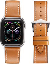 Fungus - Smartwatch bandje - Geschikt voor Apple Watch 38 / 40 / 41 mm - Series 1 2 3 4 5 6 7 8 9 SE iWatch - PU leer - Bruin