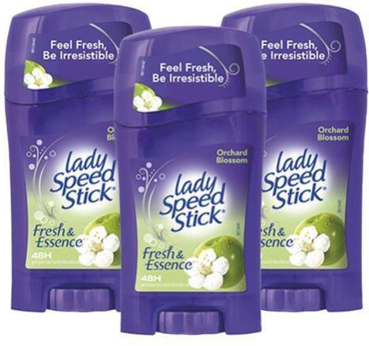 Goedkoopste Lady Speed Stick – Orchard Blossom – Deodorant – 48 uur bescherming - Deodorant Vrouw - Voordeelverpakking 3 stuks