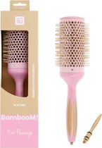 Bamboom - Styling Pink Flamingo Round Brush - 52mm