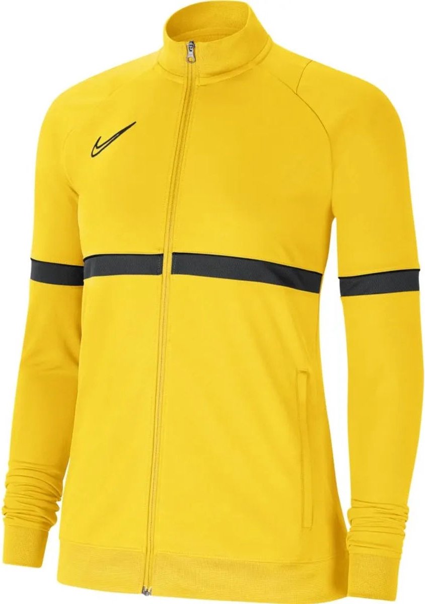 Nike Academy 21 Trainingsvest Dames - Geel / Antraciet | Maat: L