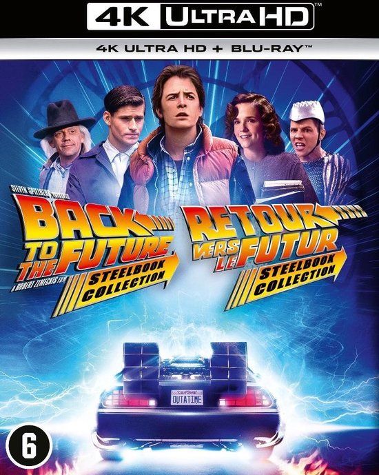 Back To The Future Collection (4K Ultra HD Blu-ray) (Steelbook)