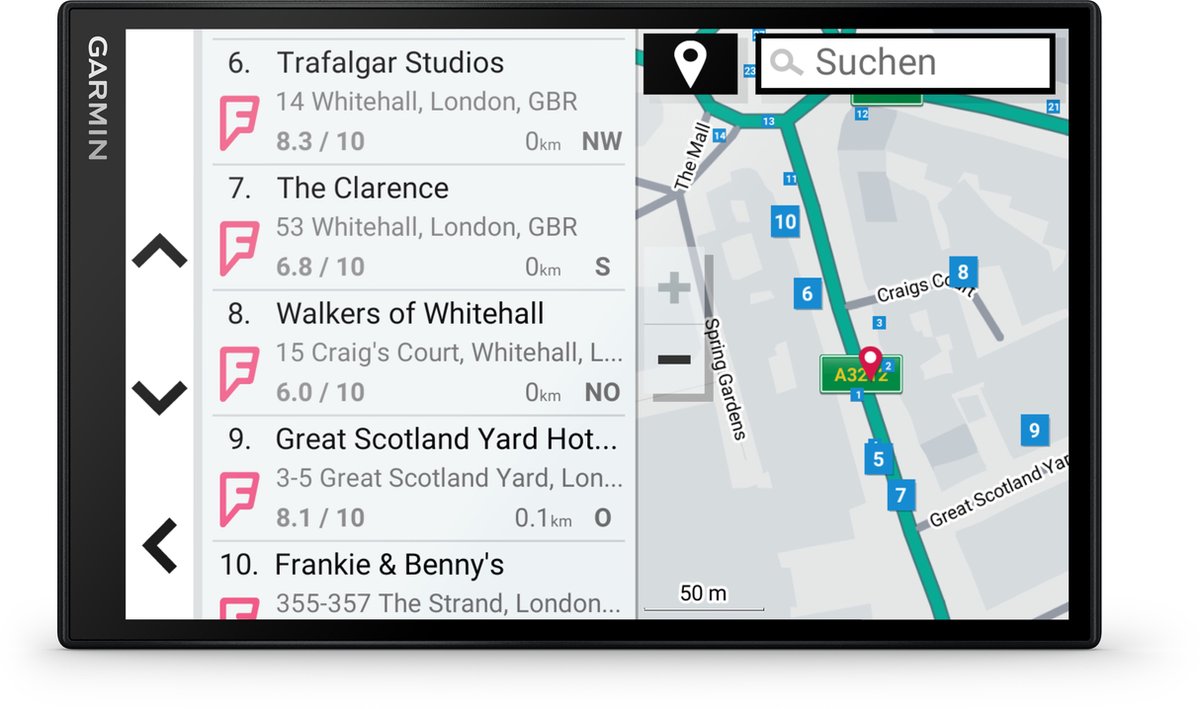 Garmin Drivesmart 86 LMT-S - Autonavigatie - Hands-Free bellen - HD 8 inch scherm - Spraakbesturing - Live verkeersinformatie – foto 3