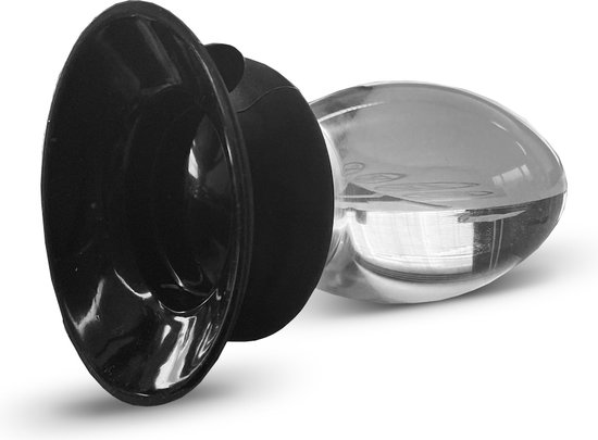 Plug Anal XXL Avec Ventouse - 14.5x7cm, Dilatation, PLUGGIZ CACTASS, Noir, Neuf