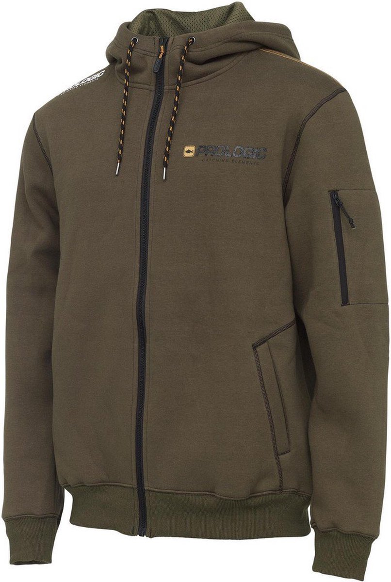 PROLOGIC Carpio Sweater Met Ritssluiting Heren - Army Green - XL