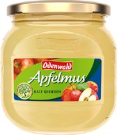 Odenwald koude geraspte appelmoes - 720 ml pot