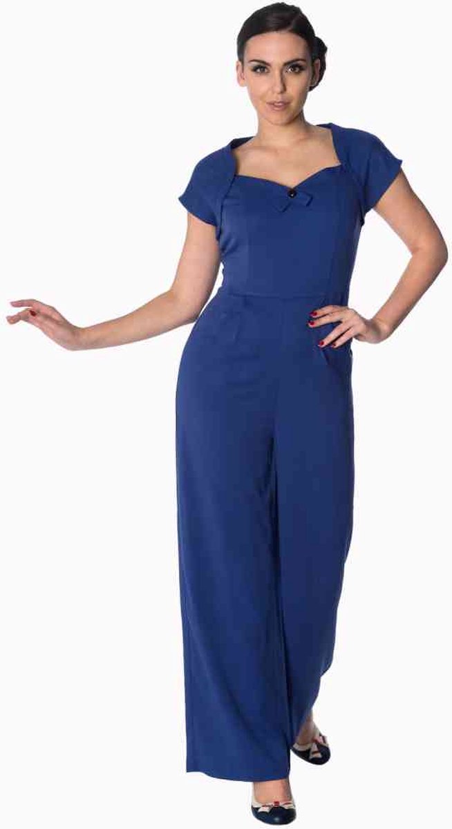 Dancing Days - PLAYFUL Jumpsuit - S - Blauw
