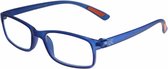 Amazotti Milano Leesbrillen Sterkte +3.00 - Set van 3+1 Extra - Blauw - Leesbril voor Heren en Dames