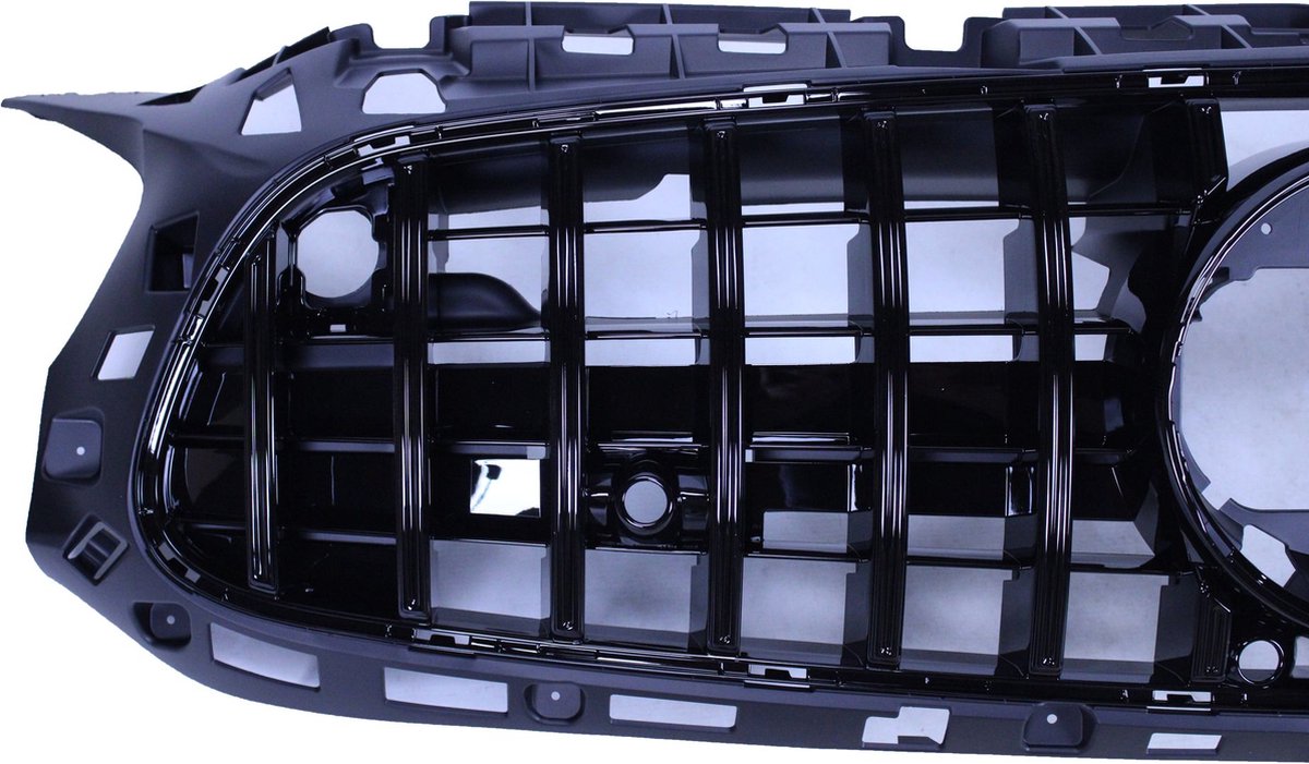 grill compatibel met mercedes amg gt facelift 2-deurs c190 18+ zwart