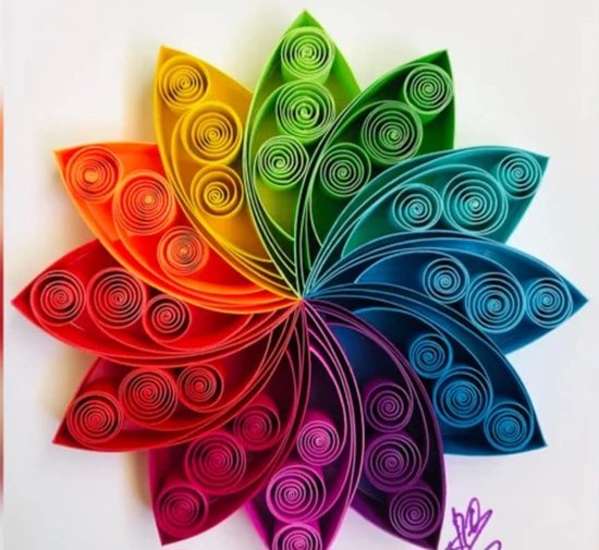 Fdit kit de papier quilling 4 en 1 papier roulant Quilling outils