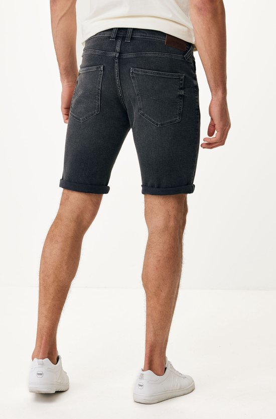 STEVE SHORT Mid Waist/ Regular Leg Short Jeans Mannen - Zwart - Maat XXL