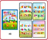 Magische Water Kleurboek voor Kinderen | Herbruikbaar Water Tekening | Kleuren met waterpen | Alphabet met dieren