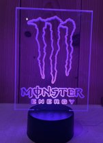 Monster energy led verlichting lamp