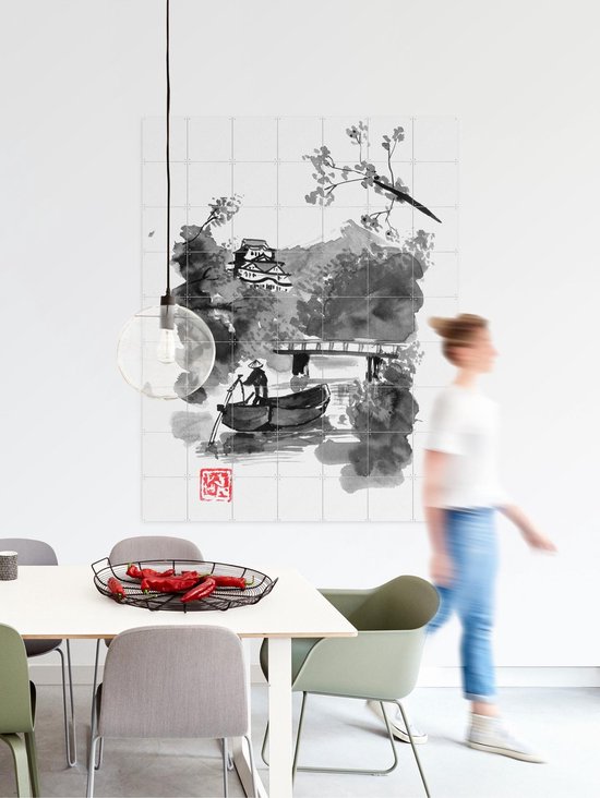IXXI Bridge 2020 - Wanddecoratie - Kunst - 120 x 160 cm - IXXI