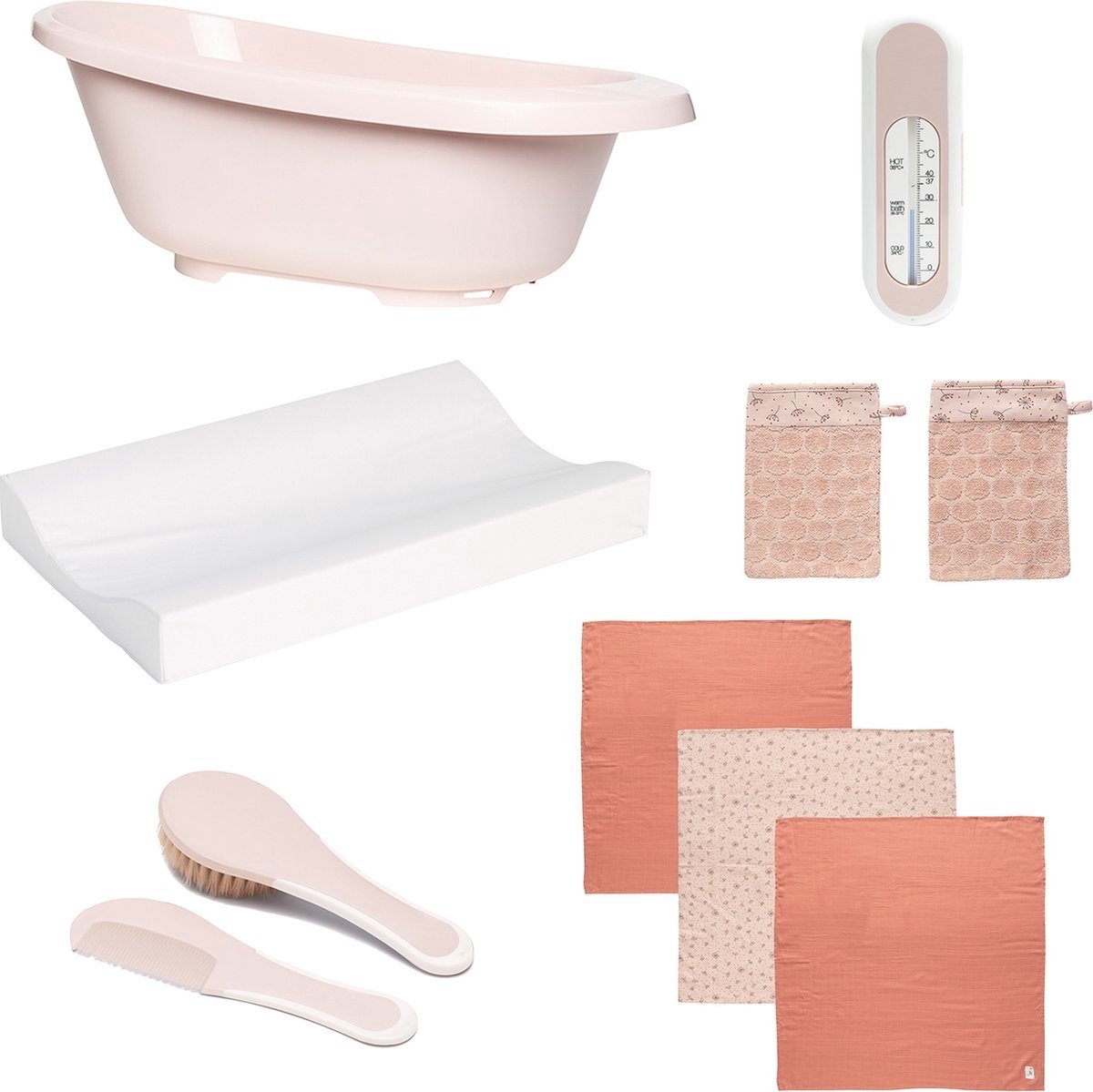 Goedkoopste Bébé-jou Badset Sense Hydrofiel Mellow Rose