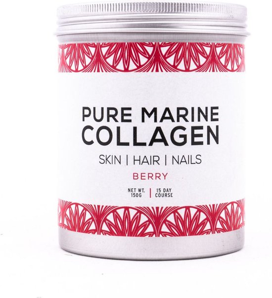 ga zo door Ondergeschikt Uiterlijk Pure Marine Collageen Peptiden 150 gram - Berry (hoge staffelkorting) |  bol.com