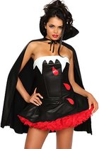 Sexy gothic vampieren kostuum voor dames
