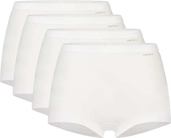 Basics shorts wit 4 pack voor Dames | Maat S