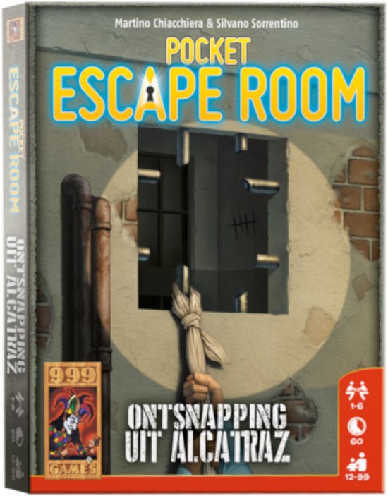Pocket Escape Room: Ontsnapping uit Alcatraz Breinbreker