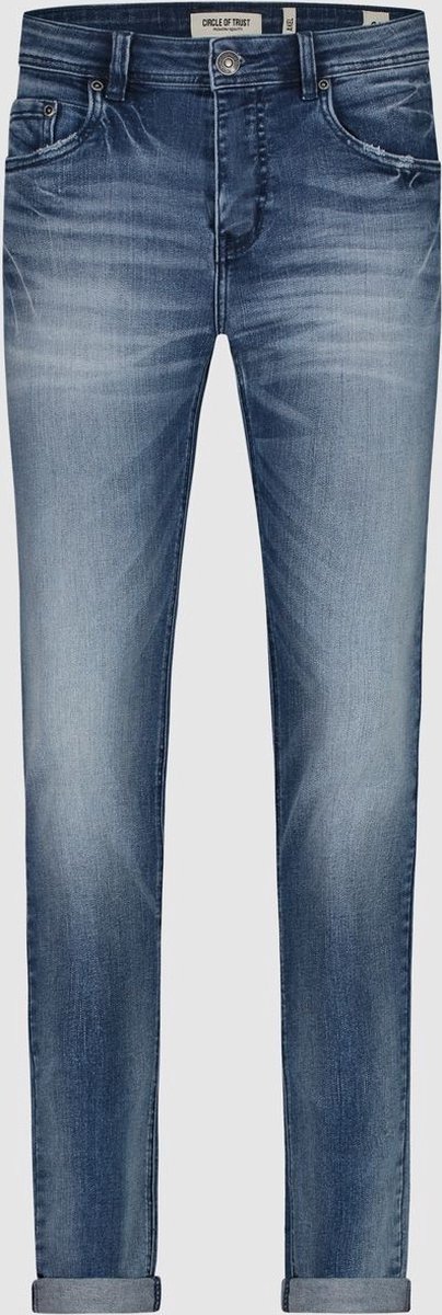 Circle Of Trust Axel Skinny Jeans Blauw Deep Water