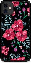 iPhone 11 Hardcase hoesje Wildflowers - Designed by Cazy