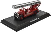 Leyland TLM - Editions Atlas Collection 1:72 Classic Fire Engines - Brandweer in vitrine Display