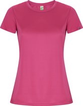 Fuchsia dames sportshirt korte mouwen 'Imola' merk Roly maat XXL