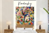 Behang - Fotobehang Schilderij - Wassily Kandinsky - Oude meesters - Breedte 170 cm x hoogte 260 cm