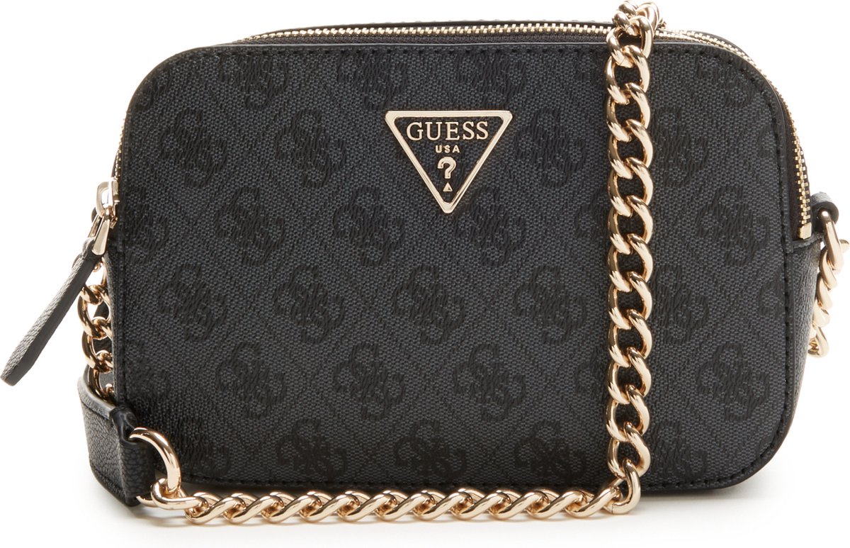 GUESS Noelle Sac bandouli re pour femmes Faux cuir Grijs bol