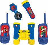 Super Mario Adventure avec talkies-walkies jusqu'à 120 m, jumelles et boussole