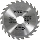 Lame de scie circulaire YATO Ø160 mm - 24 T - diamètre intérieur 30 mm