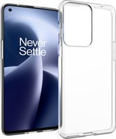 Accezz Hoesje Geschikt voor OnePlus Nord 2T Hoesje Siliconen - Accezz Clear Backcover - Transparant