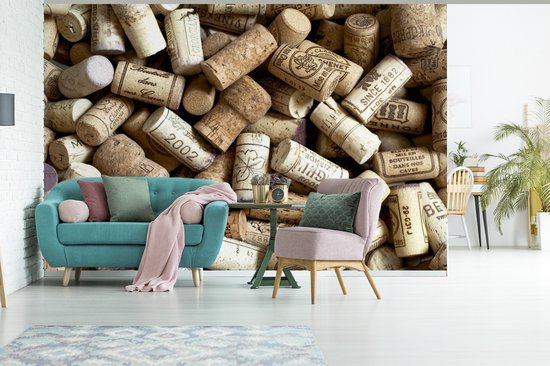 Une grande quantité de fotobehang en liège