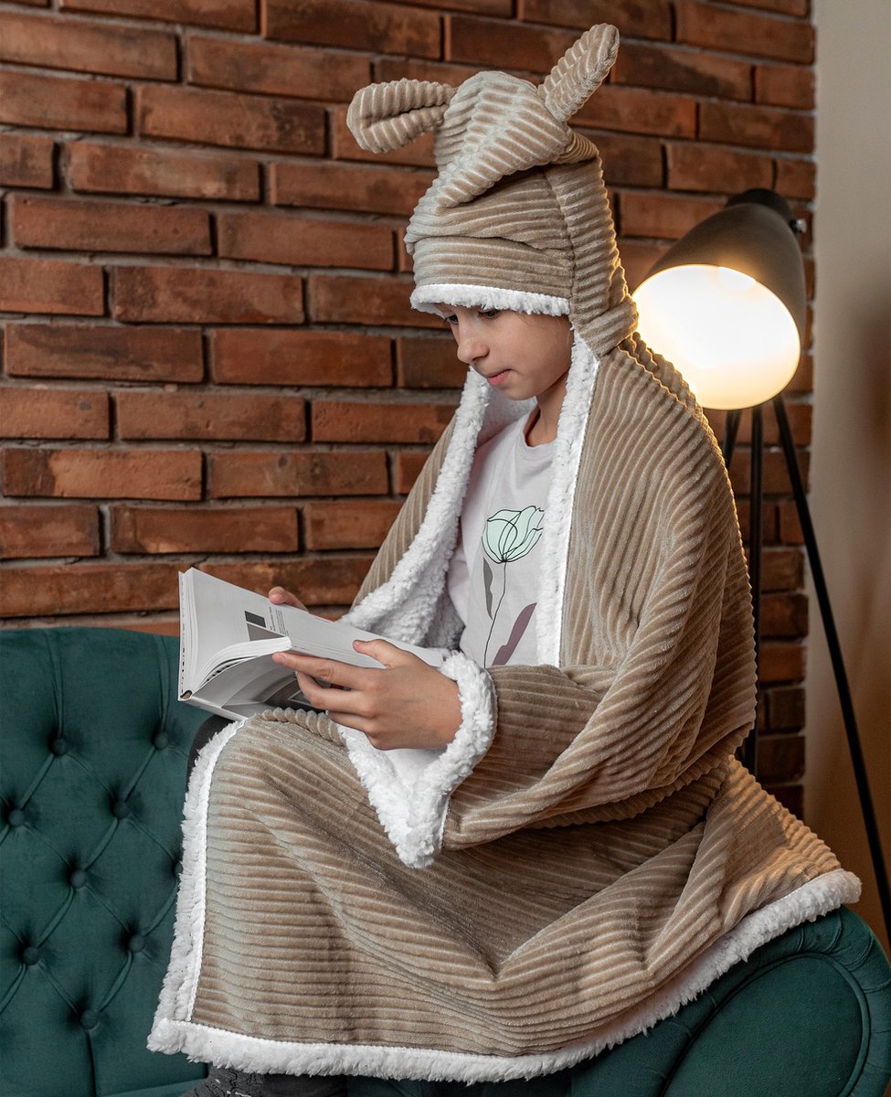 Zydante Home® - Kids Cape - Corduroy Rib - Taupe