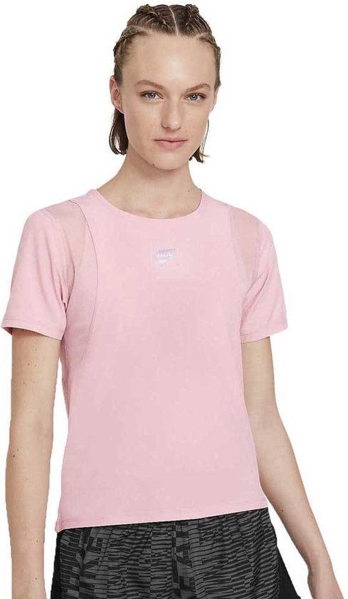 Nike Air Korte Mouwen T-Shirt Vrouwen Roze - Maat M