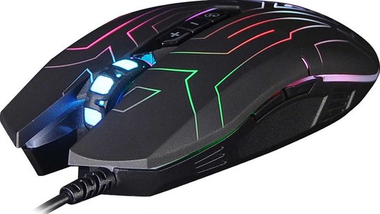 A4tech XGame X77 - Muis Oscar Neon Gaming Mouse Neon Lighting 2400 DPI