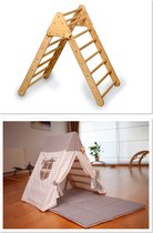 Klimdriehoek - Pikler driehoek - Klimrek Peuter - Montessori Speelgoed