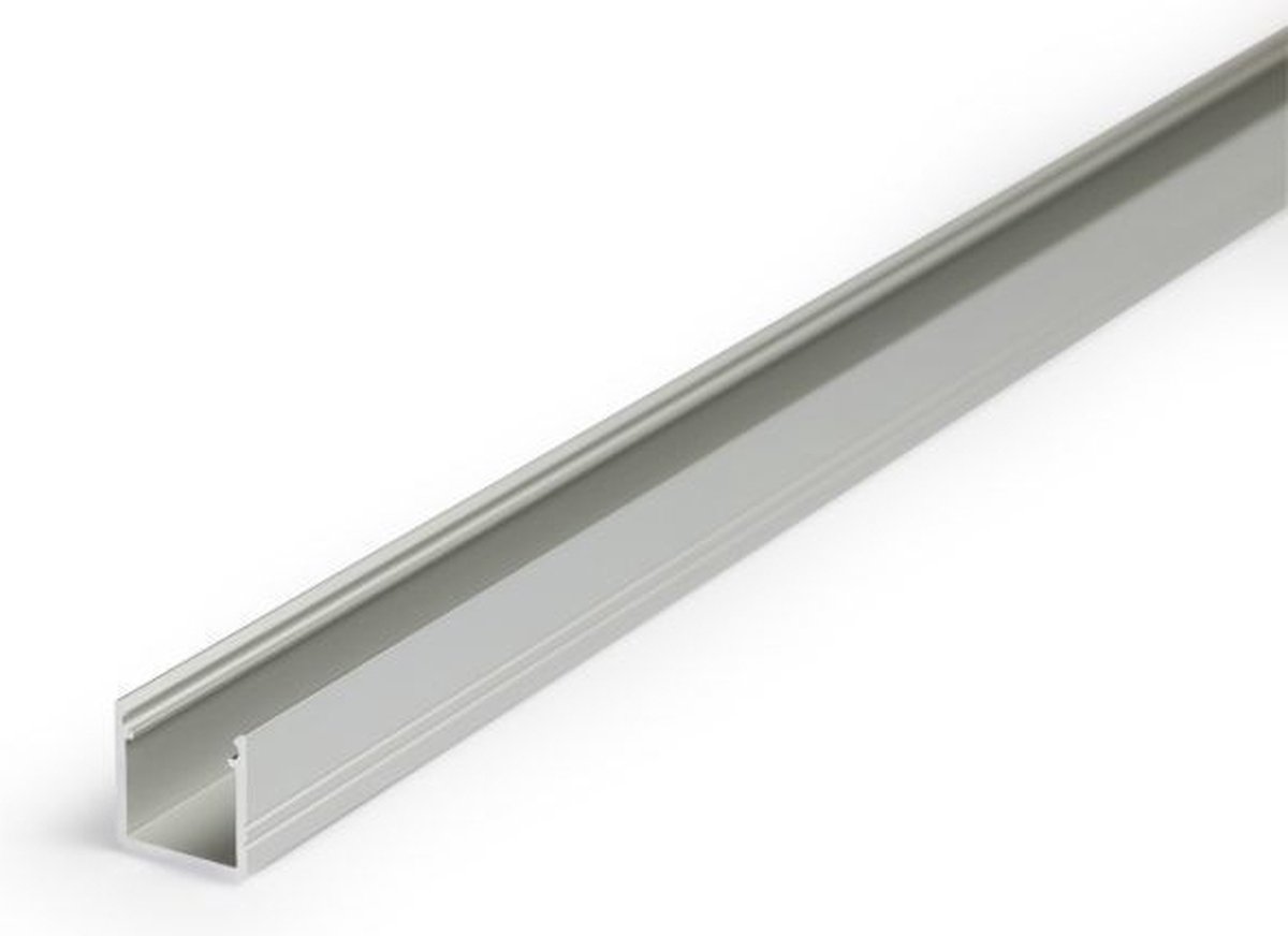 LCB - Aluminium U-profiel diep zilver - 2000*16*12 mm