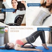 Support dorsal réglable - Thérapie du dos - Support de voiture et de chaise - Massage du dos