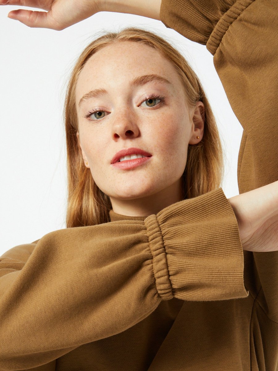 Urban Classics Turtleneck Sweater/trui S Bruin